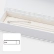 画像5: 送料無料・アクセサリー用ギフト箱 PB-010シリーズ（3） 外寸：230×45×28mm ネックレス用「20個」全4色 (5)