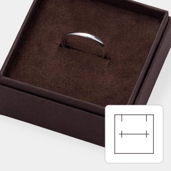 画像6: 送料無料・アクセサリー用ギフト箱 PC-360シリーズ(1) 外寸:61×61×48mm「20個」(リング、イヤリング、ピアス、ネックレス用)全4色 (6)