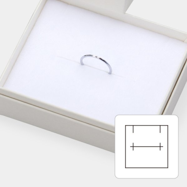 画像5: 送料無料・アクセサリー用ギフト箱 PC-360シリーズ(2) 外寸:89×73×39mm「20個」(リング、ペアリング、イヤリング、ピアス、ネックレス用)全4色 (5)