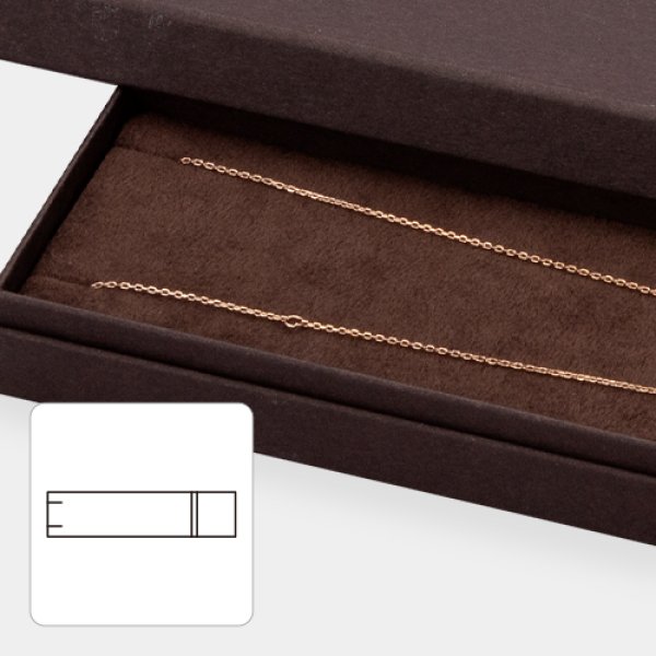 画像10: 送料無料・アクセサリー用ギフト箱 PC-360シリーズ（3） 外寸：226×50×26mm「10個」（フリー、ネックレス用）全4色 (10)