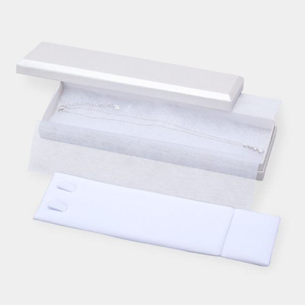 画像6: 送料無料・アクセサリー用ギフト箱 PC-501シリーズ(5) 外寸:205×61×27mm ネックレス用「12個」全7色 (6)