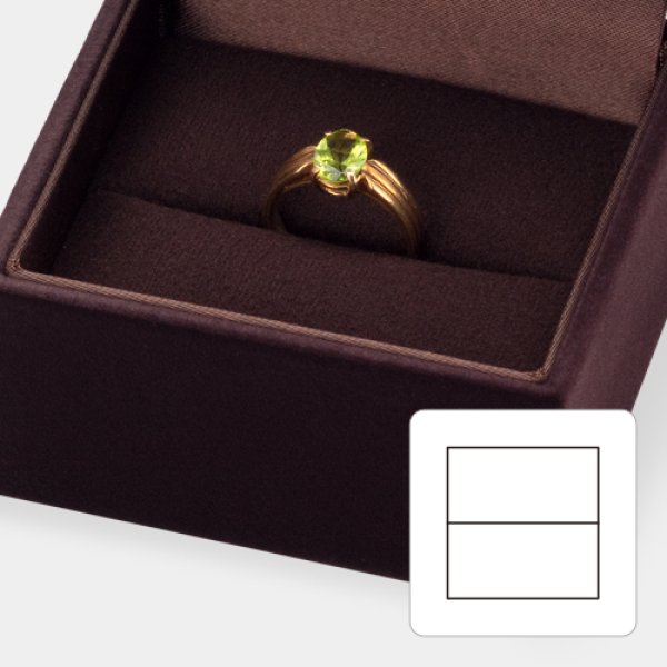 画像5: 送料無料・アクセサリー用ギフト箱 RSシリーズ(1) 外寸:70×70×53mm「10個」(リング、イヤリング、ピアス、ペンダント)全3色 (5)