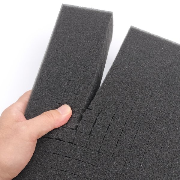 好みのサイズにちぎって調節できます。