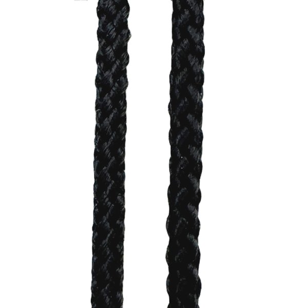 画像2: 送料無料・PP八ツ打ち 黒 3mm/4mm×150M「1巻」 (2)