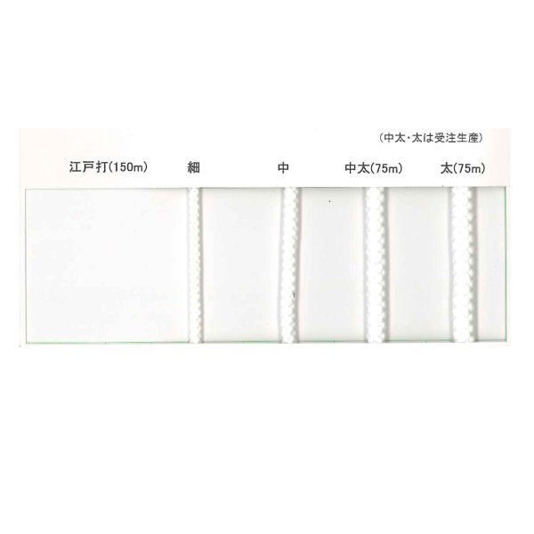 画像5: 送料無料・エスエコード スピンドル/江戸打ち 3mm×50Mほか「1巻」 (5)