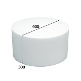 円柱発泡スチロール 400φ×350mm「1個」 | ダンボール箱・梱包