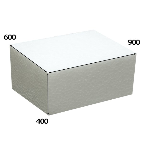 画像1: 送料無料・発泡スチロール900×600×400mm「1枚」 (1)
