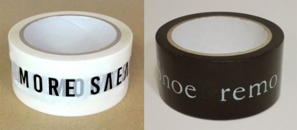 画像2: 送料無料・ご希望デザインのオリジナルOPPテープ幅48mm×長さ40M 「105巻」 (2)