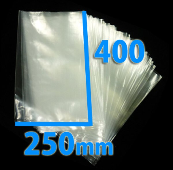 画像2: 規格ポリ袋(No.14)  厚0.03×250×400mm「1,000枚」 (2)