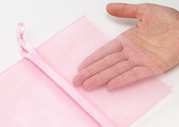 画像2: 送料無料・不織布製デュオ巾着 (洋風)「20枚・420枚・2,000枚」全4種×全4色 (2)