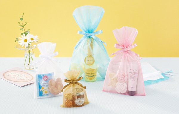 画像4: 送料無料・不織布製デュオ巾着 (洋風)「20枚・420枚・2,000枚」全4種×全4色 (4)