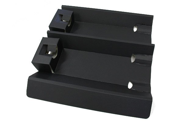 画像5: 送料無料・ギフト箱(酒用)黒木目 720ml細・太 1本箱/2本箱/3本箱 307×100×88mmほか「50枚」 (5)