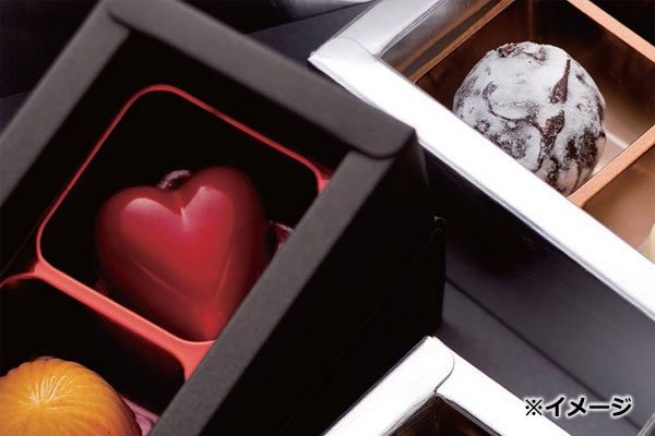 画像2: 送料無料・菓子用 チョコレートトレー 2ヶ~8ヶ 40×80×20mmほか 全4色「100枚」 (2)